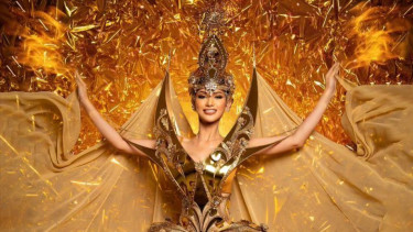 National Costume Ritassya Wellgreat di ajang Miss Grand International 2023
