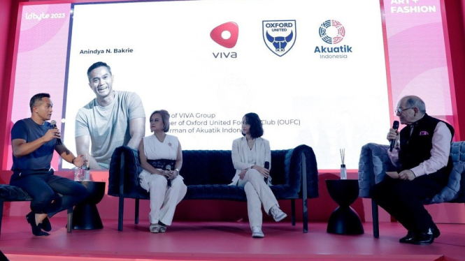 Anindya Bakrie at the session titled 