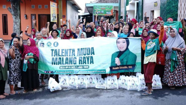 Relawan Caleg PPP Asandra Bersama Pendukungnya