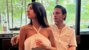 Jefri Nichol dan Maria Theodore.