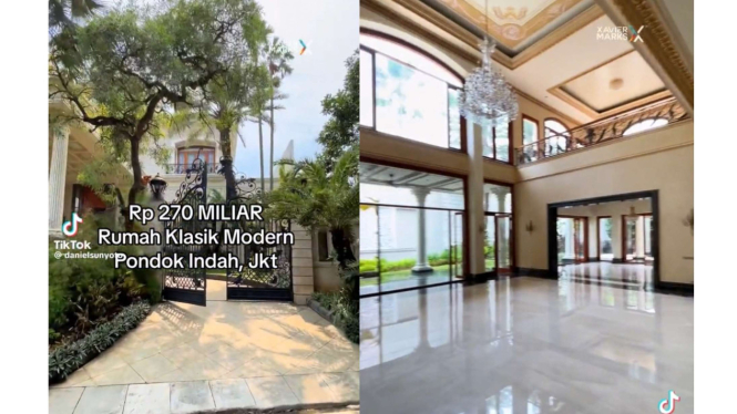 Rumah mewah seharga Rp270 Miliar