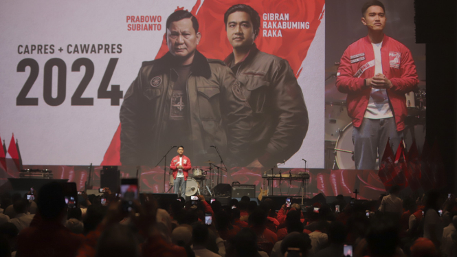 Kaesang Pangarep, Konser Pilpres Santuy Ojo Rungkad PSI