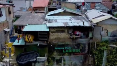 Kampung Labirin di Bogor, Jawa Barat
