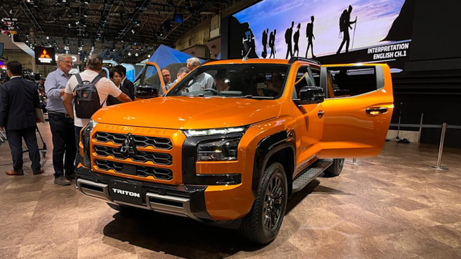 VIVA Otomotif: All-new Mitsubishi Triton di Japan Mobility Show 2023