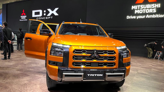 VIVA Otomotif: All-new Mitsubishi Triton di Japan Mobility Show 2023
