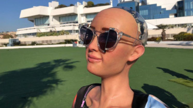 Robot humanoid, Sophia.
