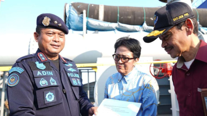 Direktur Jenderal PSDKP Laksamana muda TNI, Adin Nur Awaluddin