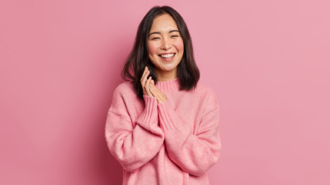 Ilustrasi wanita Korea.