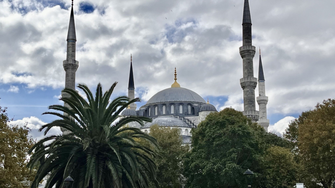 Blue Mosque di Istanbul, Turki.