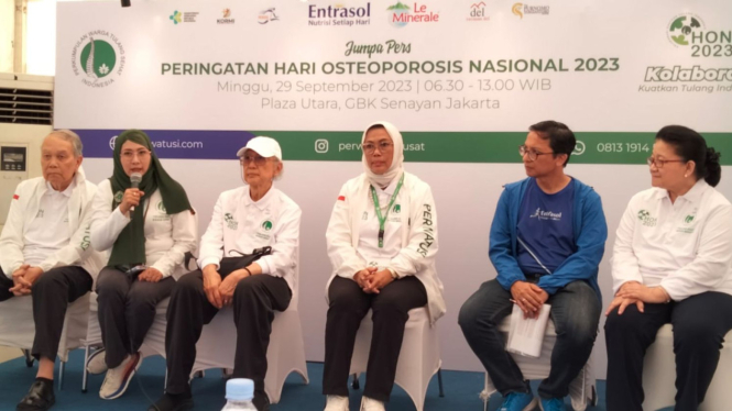 Konferensi pers peringatan Hari Osteoporosis Nasional (HON) 2023