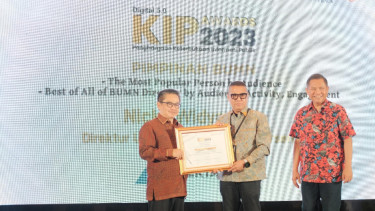 Pertamina Raih Penghargaan BUMN Terbaik dalam Keterbukaan Informasi Publik