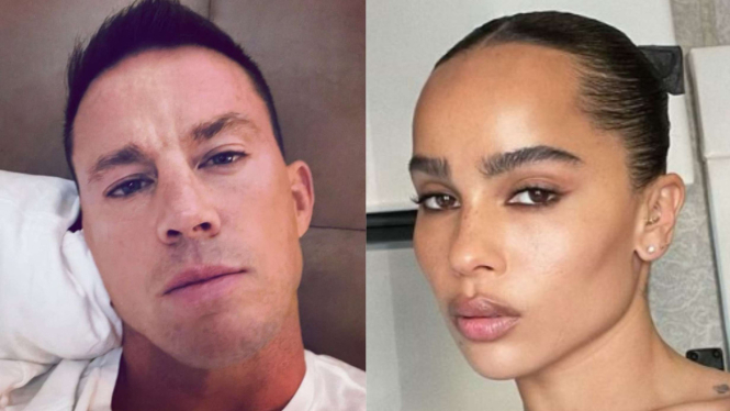 Channing Tatum dan Zoe Kravitz 