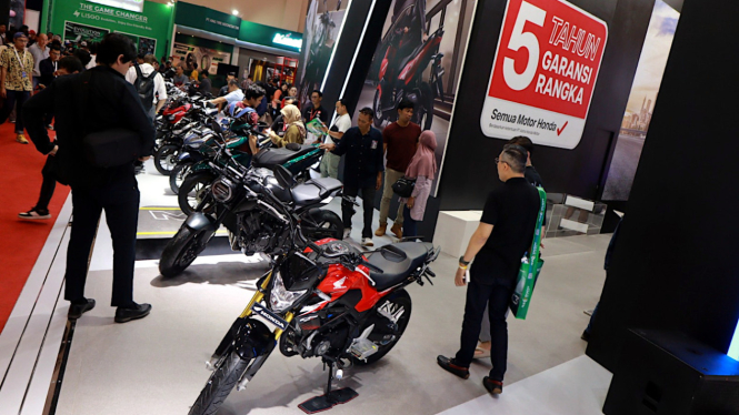 Booth Honda di IMOS 2023