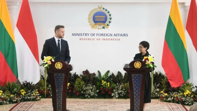 Indonesia, Lithuania discuss Gaza situation