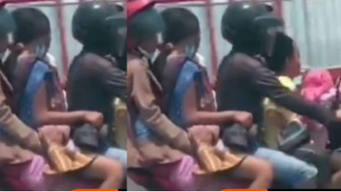 Pemotor Jadi Sorotan Gegara Bonceng Banyak Orang di Jembatan Suramadu