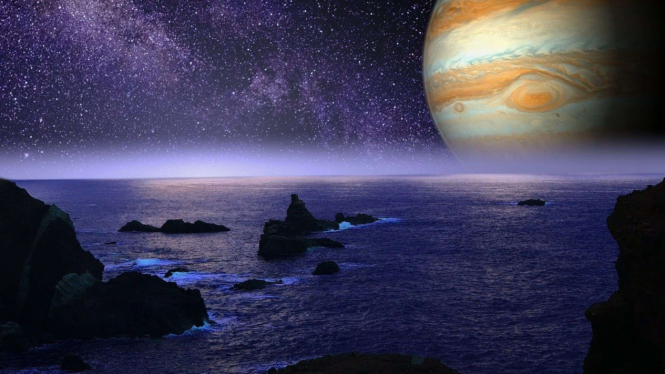 Planet Jupiter.