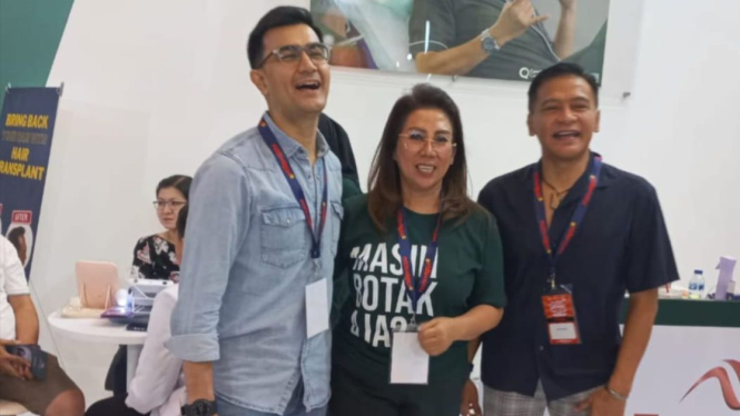 Donny Damara dan Shandy Sjariff di Festival Pesta Warga