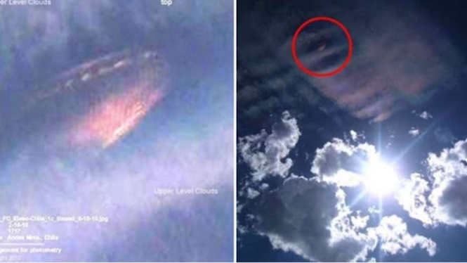 Penampakan UFO Raksasa 