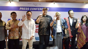 Konferensi pers Aquabike Jetski World Championship Lake Toba 2023