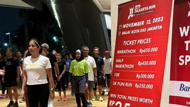 peserta maraton