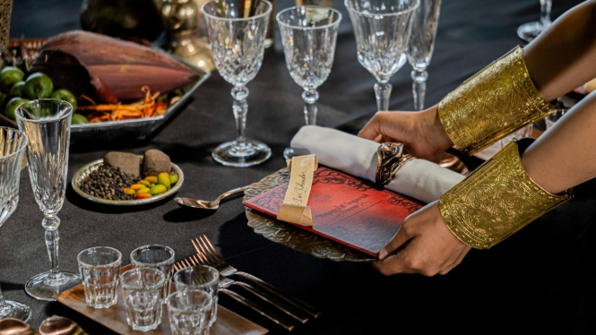 Majapahit Imperial Dining di Apurva Kempinski Bali.
