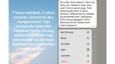 Viral kisah pria selingkuhi istri yang tak kunjung hamil dengan sepupu jauhnya