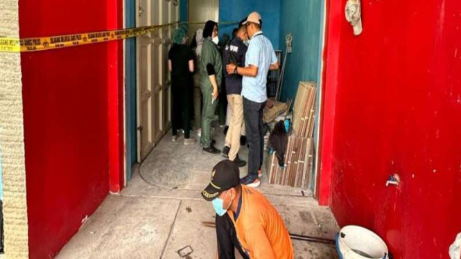 Rumah aborsi yang digerebek polisi di Jaktim.