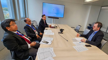 Sekjen Kemnaker Anwar Sanusi mengadakan pertemuan bilateral dengan ITC-ILO