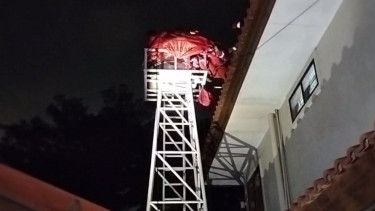 Pria tewas ditemukan di atas toren air di Pesanggrahan