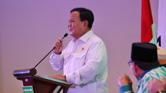 Calon Presiden Koalisi Indonesia Maju (KIM), Prabowo Subianto 