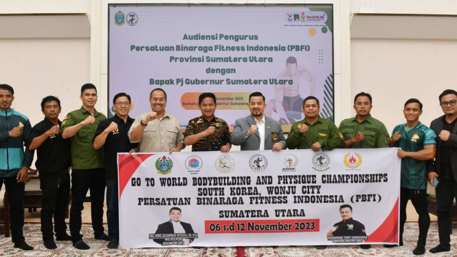  PJ Gubernur Sumut, Hassanudin menerima kunjungan pengurus PBFI Sumut 