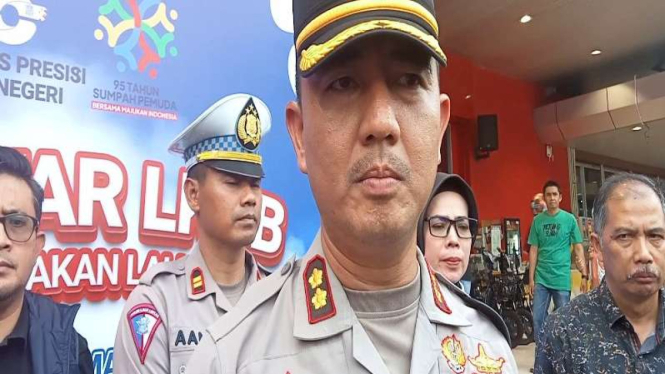 Kapolres Garut AKBP Rohman Yonky Dilatha.