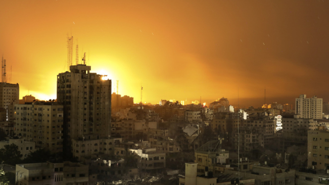 Israel Kembali Serang Gaza Palestina