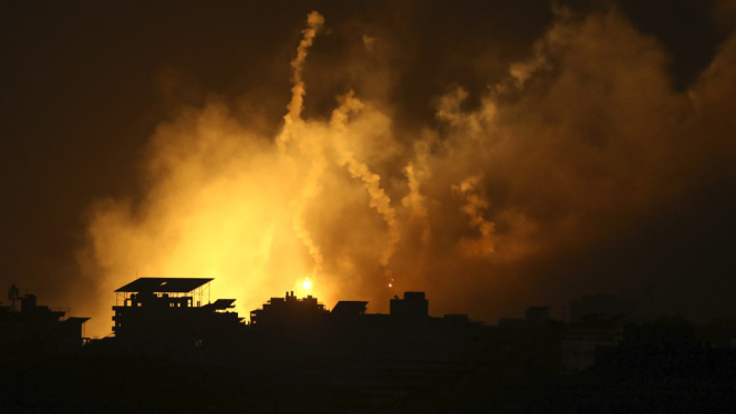 Israel Kembali Serang Gaza Palestina