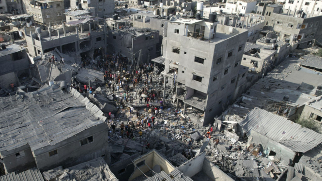 Israel Kembali Serang Gaza Palestina