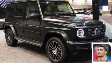 Cristiano Ronaldo - Mercedes Benz G Wagon