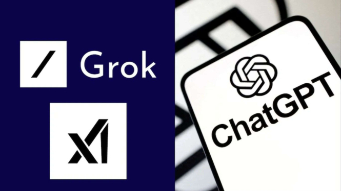 Grok vs ChatGPT.