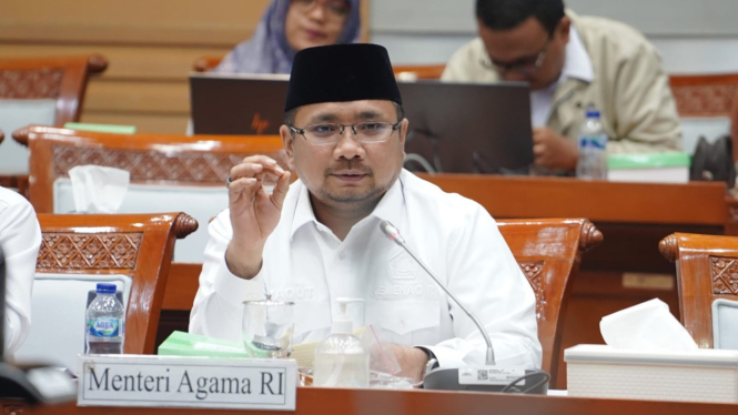 Menteri Agama Yaqut Cholil Qoumas