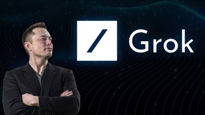 Grok milik Elon Musk.