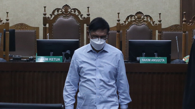 Johnny G Plate, Sidang Vonis Kasus BTS Kominfo