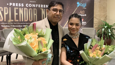 Ruth Sahanaya dan Harvey Malaihollo akan konser reuni di momen malam tahun baru
