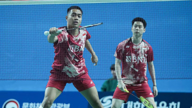 Ganda putra Indonesia, Kevin Sanjaya Sukamuljo/Rahmat Hidayat