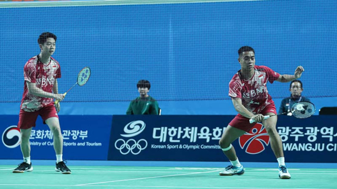 Ganda putra Indonesia, Kevin Sanjaya Sukamuljo/Rahmat Hidayat