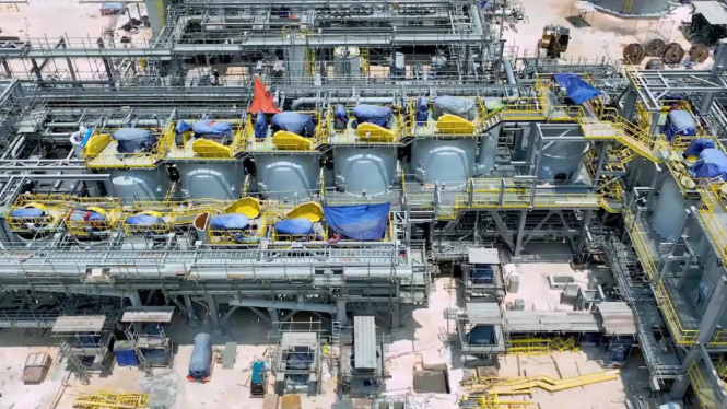 Progres pembangunan smelter PT Freeport Indonesia (PTFI) hingga sudah lampaui 80 persen.