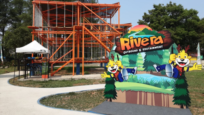 Wahana rekreasi outbound dan edutainment Rivera