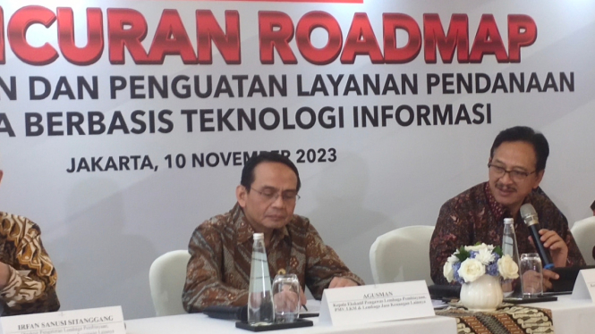 Kepala Eksekutif Pengawas Lembaga Pembiayaan, Perusahaan Modal Ventura, Lembaga Keuangan Mikro dan Lembaga Jasa Keuangan (PVML) OJK, Agusman.