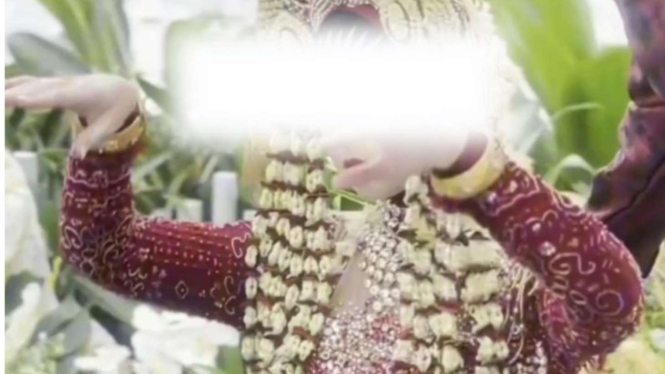 Pengantin Kesurupan Saat Resepsi Pernikahan 