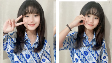 Bilqis, anak Ayu Ting Ting.