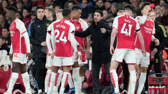 Arsenal dalam pertandingan Premier League