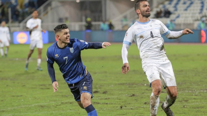 Pemain Timnas Kosovo, Milot Rashica jebol gawang Israel